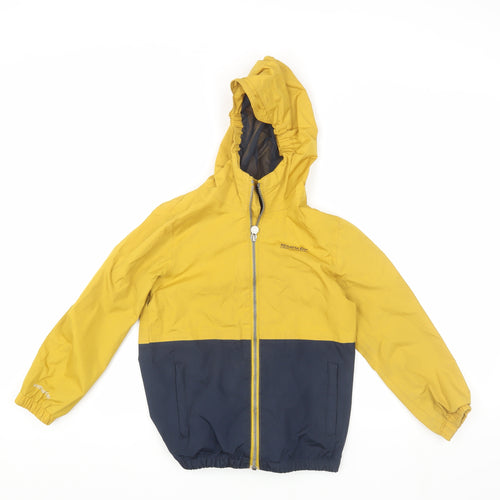Regatta Boys Yellow Hooded Jacket 7 Years Outdoor Wear