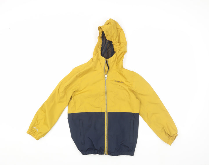 Regatta Boys Yellow Hooded Jacket 7 Years Outdoor Wear