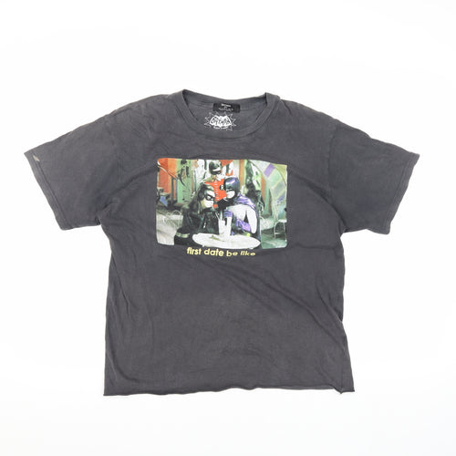 Bershka Unisex Black Batman T-Shirt S - Comics Style