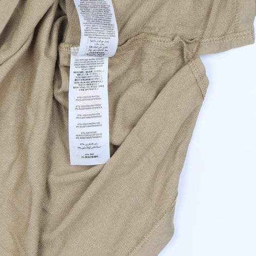 Friends Like These Beige Women's 3/4 Sleeve T-Shirt, Size 16