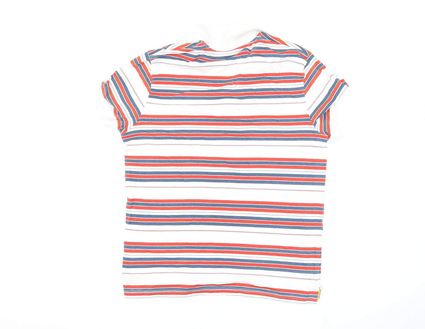 NKD Men's Multicoloured Striped Polo Shirt M