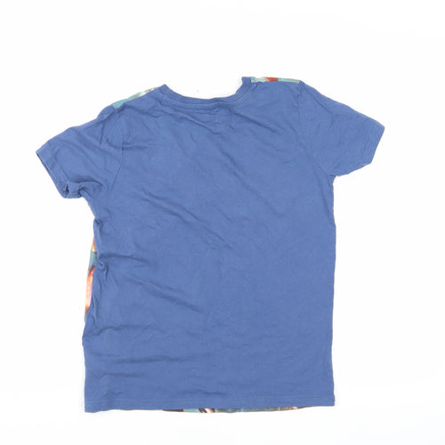 Disney Boys Blue Big Hero 6 T-Shirt 11-12 Years Casual Crew Neck