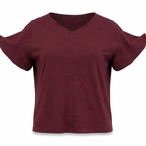 Uniqlo Women's Red XS Cotton T-Shirt
