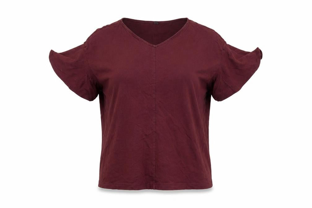 Uniqlo Women's Red XS Cotton T-Shirt