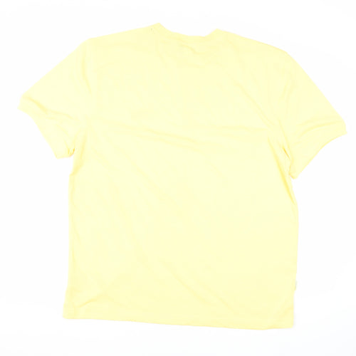 Umbro Men’s Yellow Crew Neck T-Shirt L
