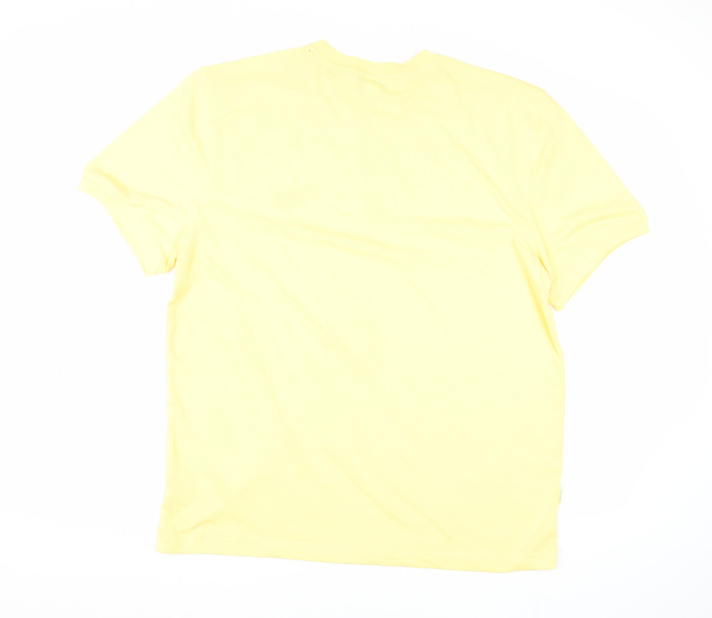 Umbro Men’s Yellow Crew Neck T-Shirt L