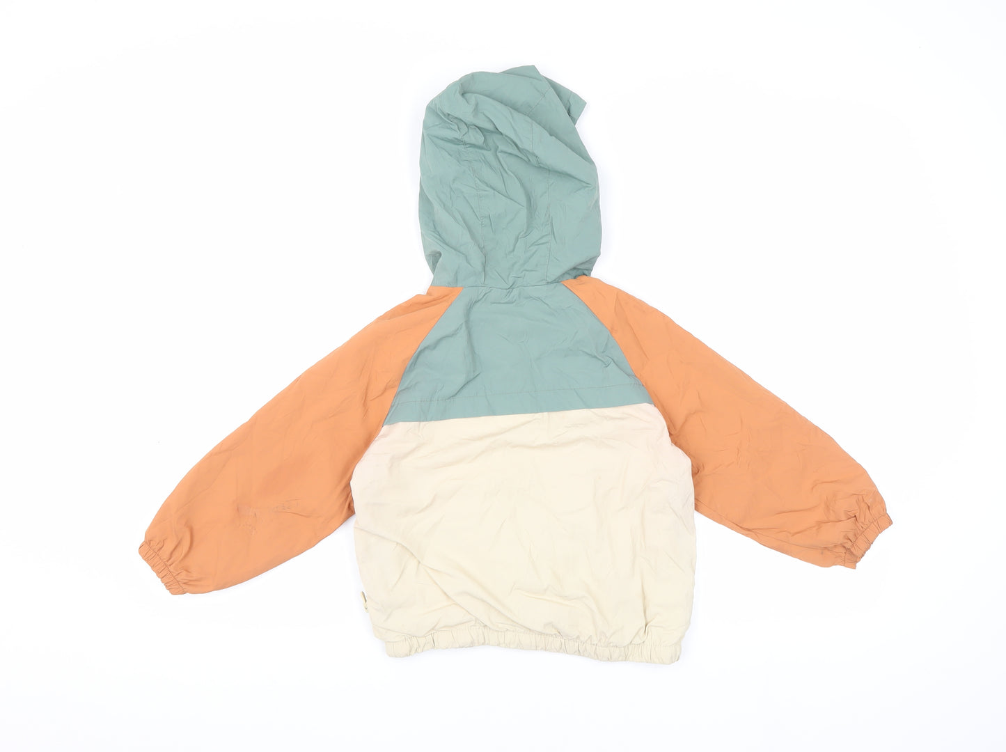 Zara Boys Colourblock Nylon Anorak Jacket 4-5Y