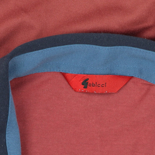 Gabicci Men's Red XL Polo Short Sleeve Collared Shirt