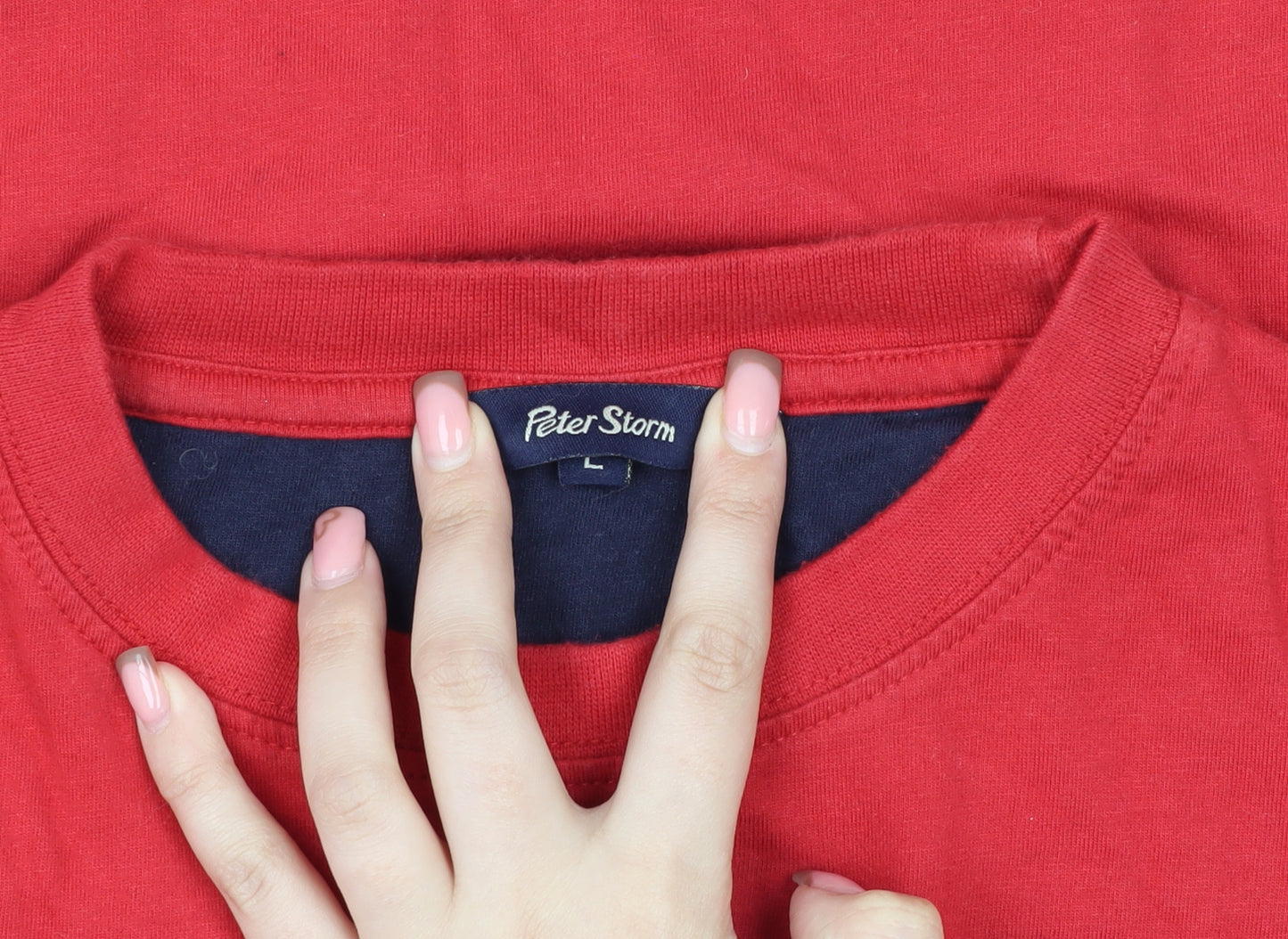 Peter Storm Men's Red Short Sleeve T-Shirt L