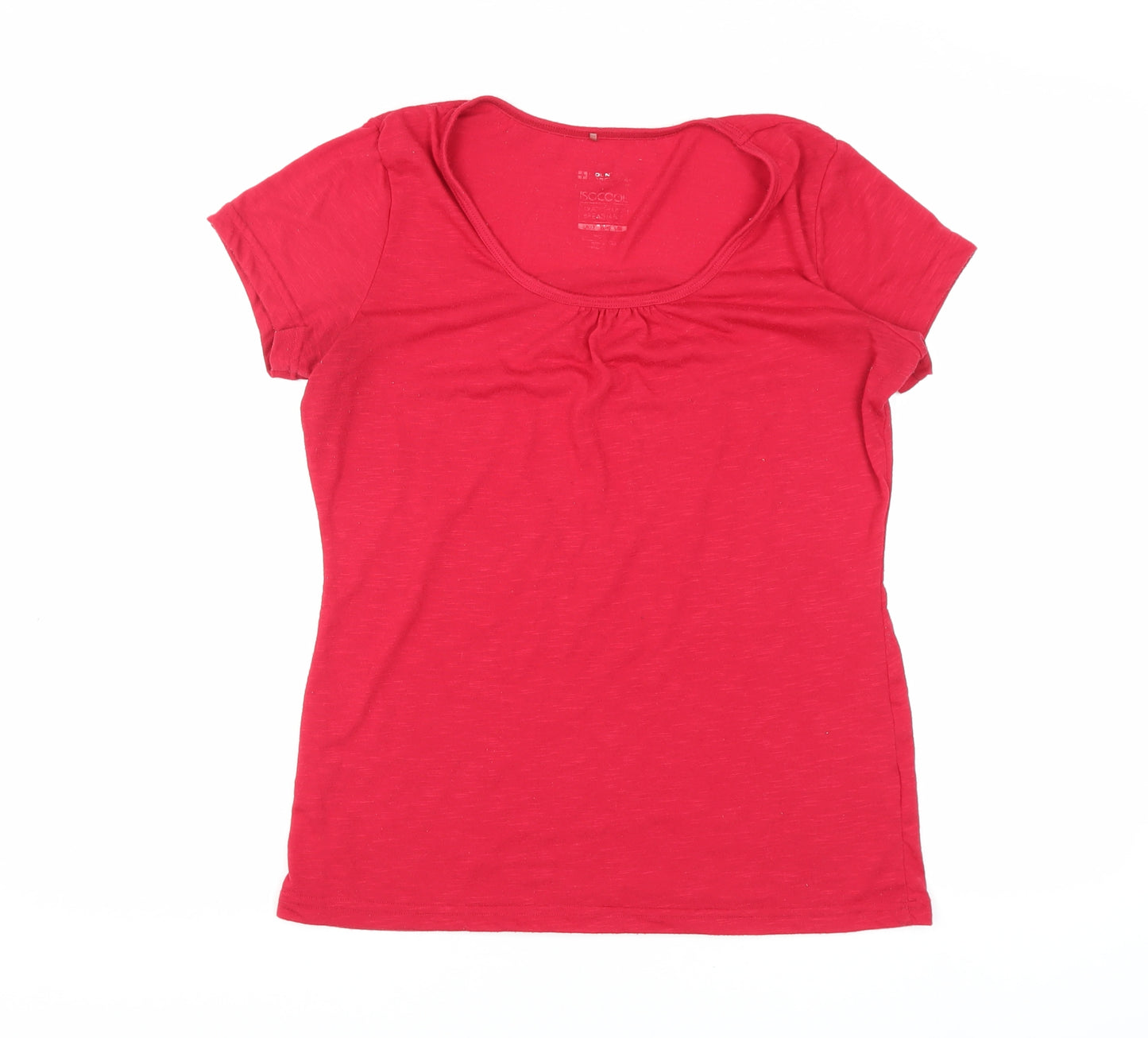 Mountain Warehouse Women's Red Cotton Blend T-Shirt