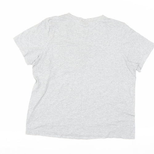 Marks and Spencer Grey Women's T-Shirt Size 16