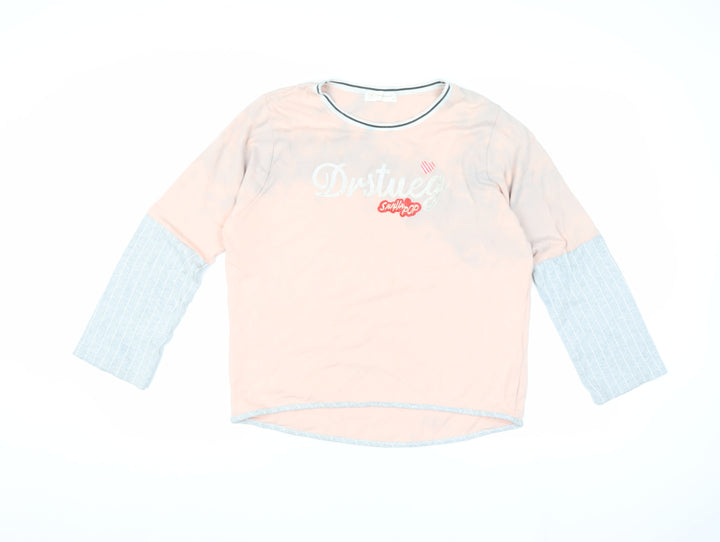Xiangisiyizu Women's Pink XL Long Sleeve T-Shirt
