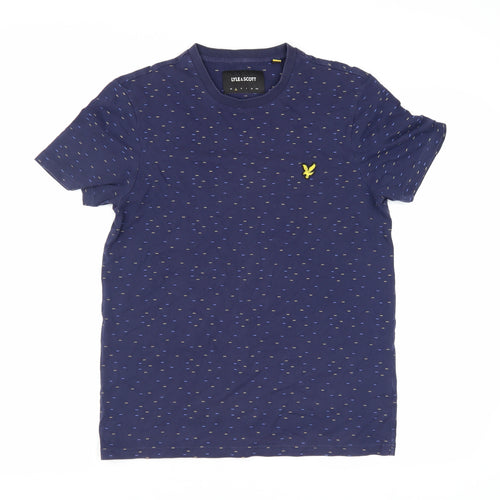 Lyle & Scott Men's Blue Graphic Print T-Shirt