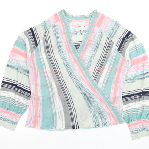 NIC+ZOE Women's Multicoloured Wrap Jumper S
