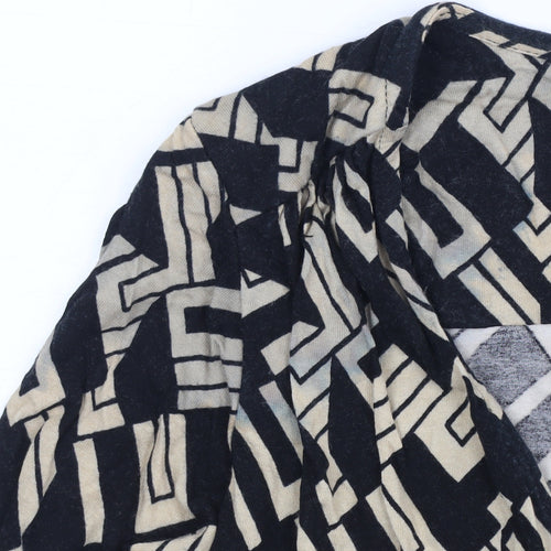 Next Women's Black Geometric Dress, Size 12