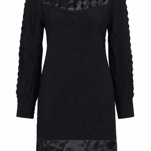 Reiss Women's Black Dress UK 6 Long Sleeve
