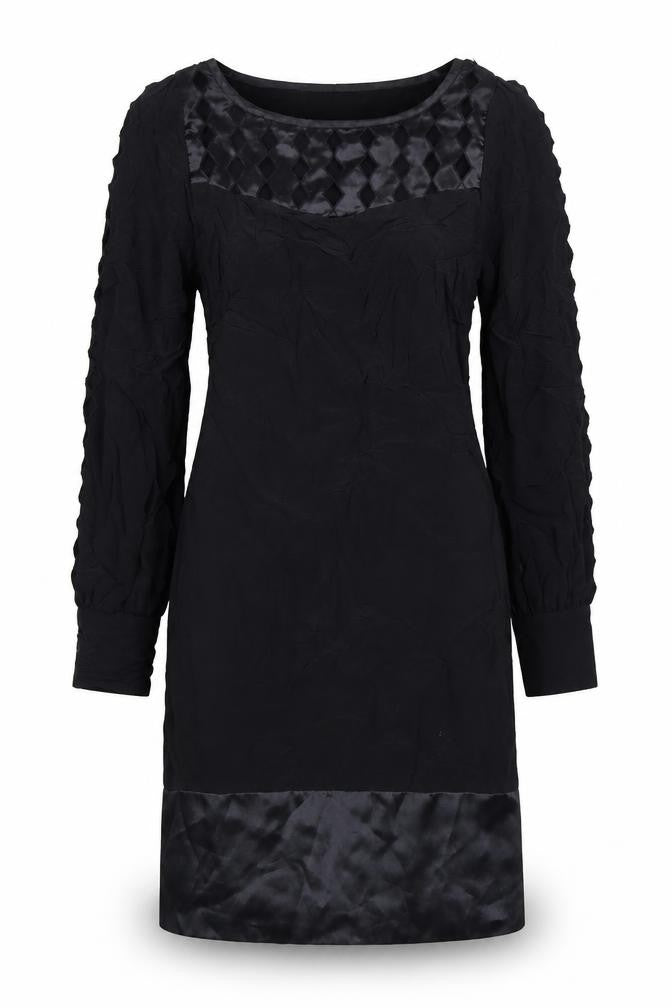 Reiss Women's Black Dress UK 6 Long Sleeve