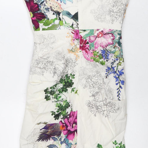 Phase Eight Women's Multicoloured Size 10 Floral Dress