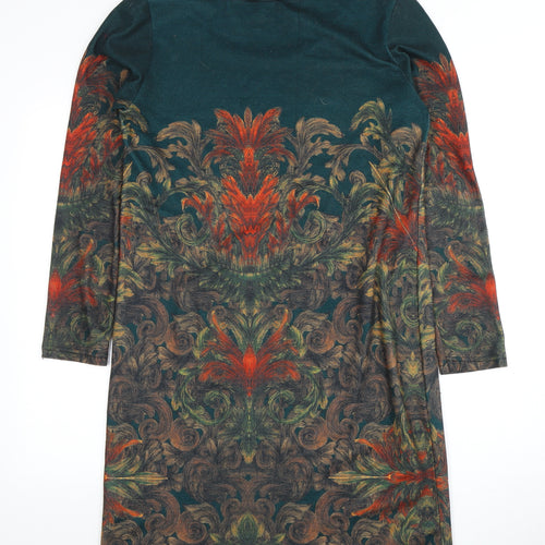 Klass Women's Multicoloured Dress M 3/4 Sleeve