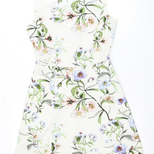 Warehouse Women Floral Dress Multicoloured Size 10