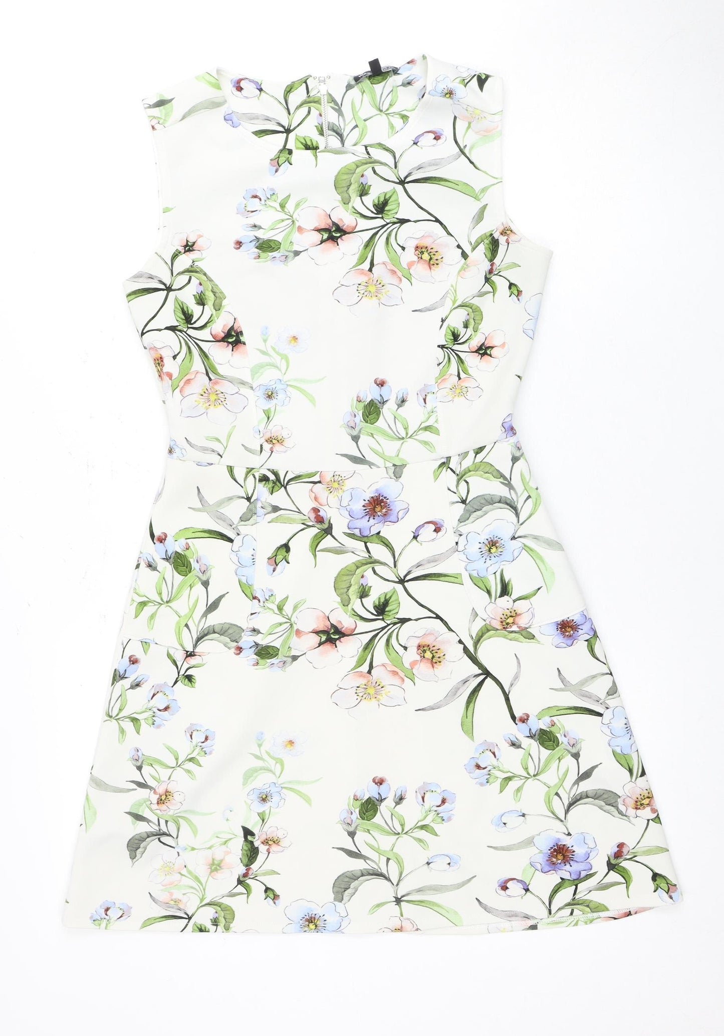 Warehouse Women Floral Dress Multicoloured Size 10