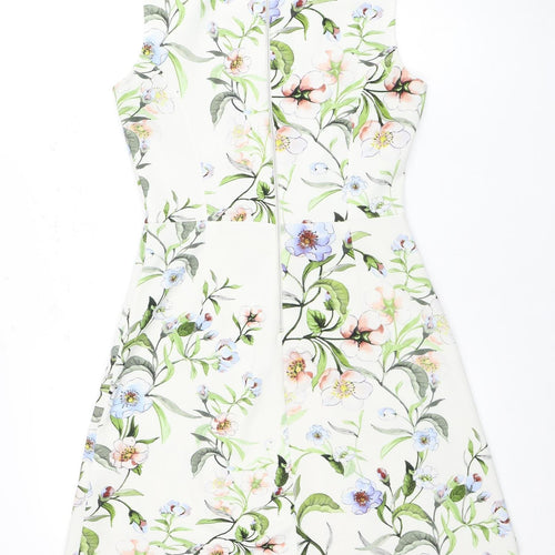 Warehouse Women Floral Dress Multicoloured Size 10