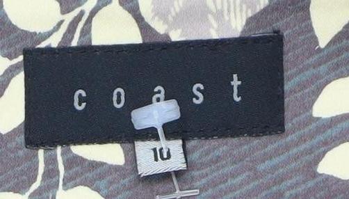 Coast Women's Multicoloured Floral Skirt - Size 10