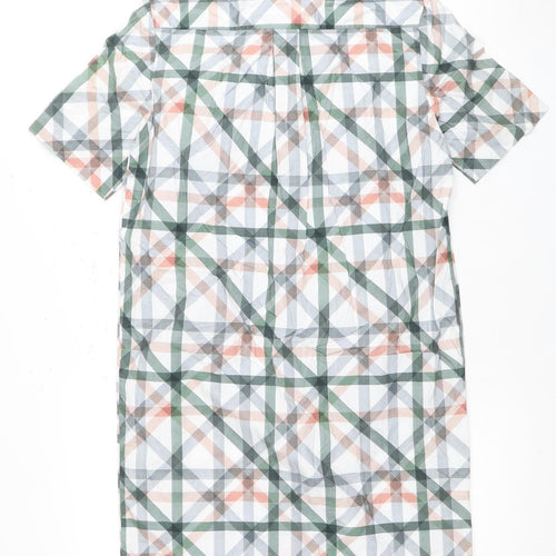 COS Women’s Multicoloured Check Shirt Dress Size 12