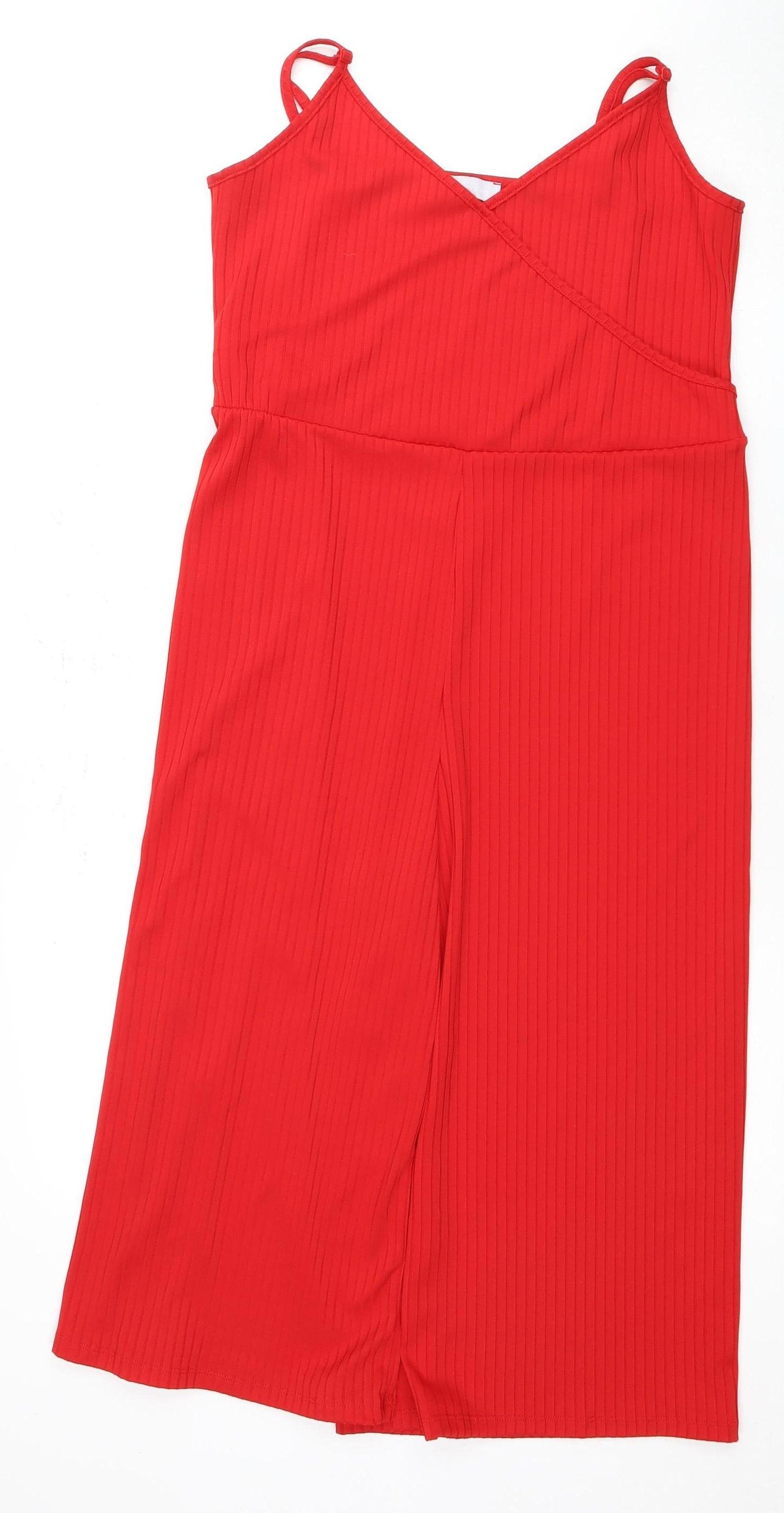 Red Herring Women's Red Jumpsuit Size 16