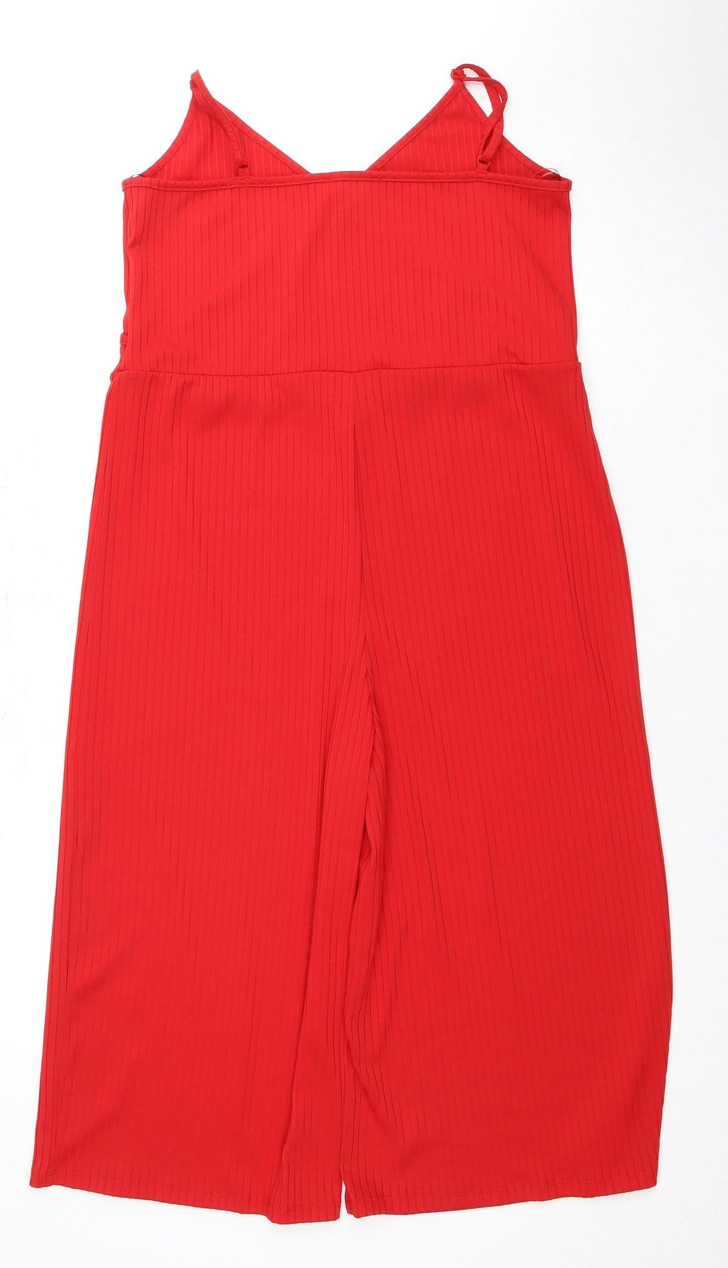 Red Herring Women's Red Jumpsuit Size 16