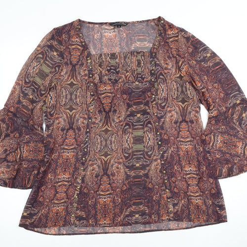 Limited Collection Women's Multicoloured Tunic Blouse