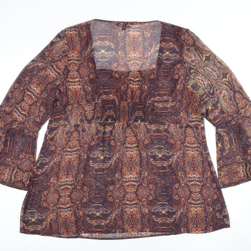 Limited Collection Women's Multicoloured Tunic Blouse