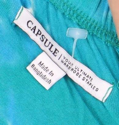 Capsule Women's Blue Tie Dye Off Shoulder Dress 18