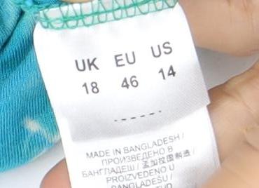 Capsule Women's Blue Tie Dye Off Shoulder Dress 18