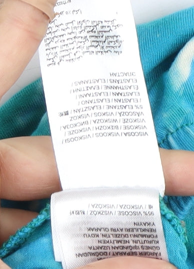 Capsule Women's Blue Tie Dye Off Shoulder Dress 18