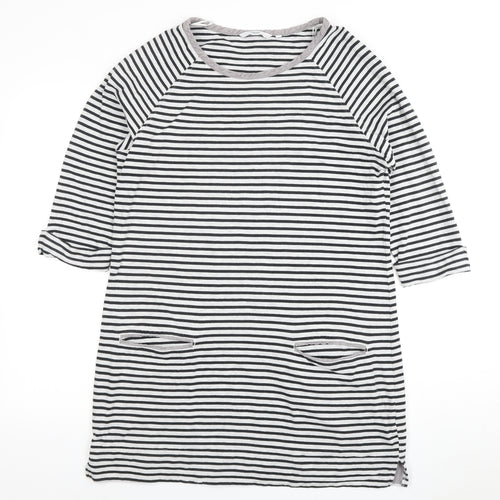 Next Women's Striped 3/4 Sleeve Dress UK 16