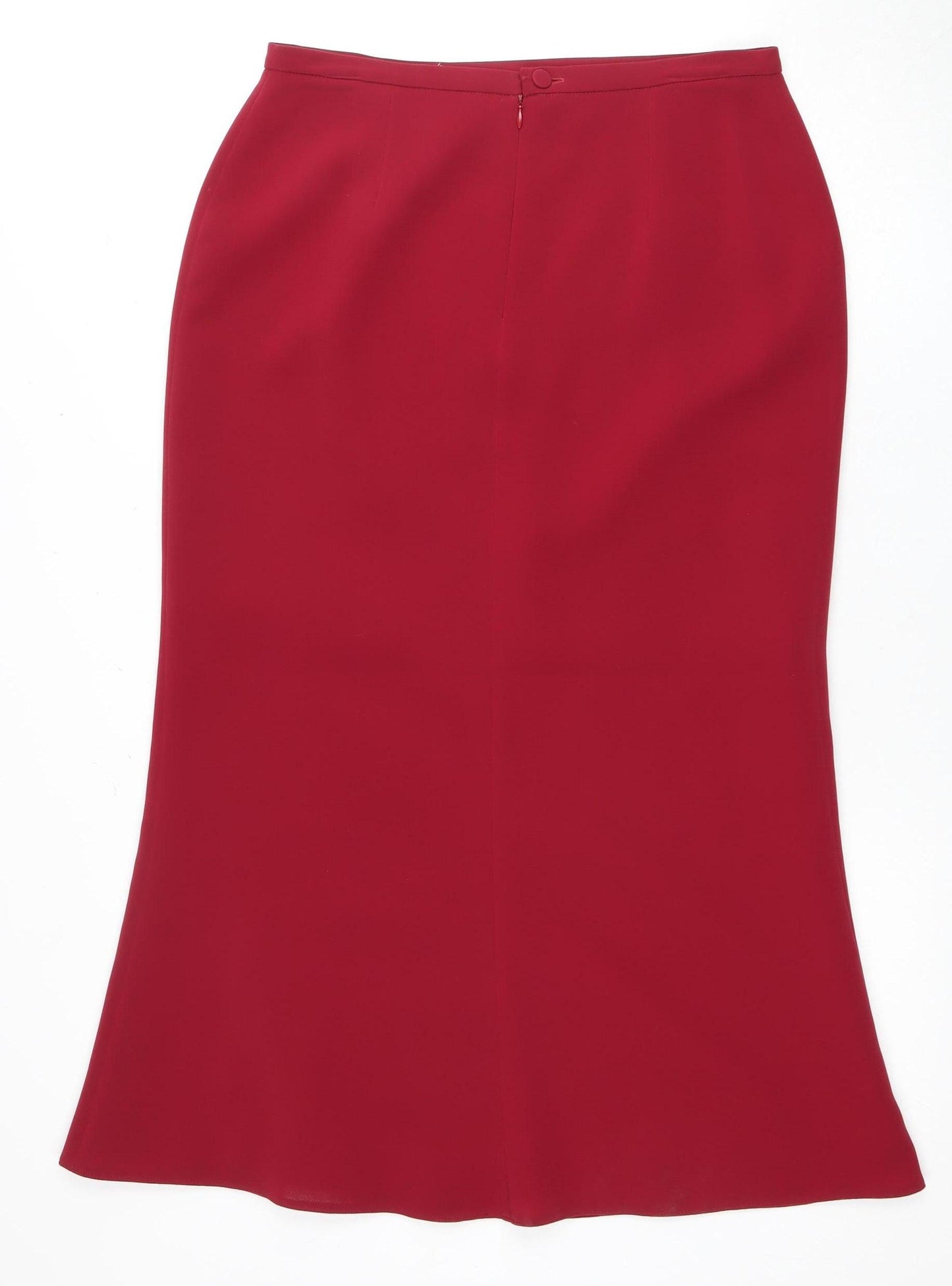 Presen Women's Red Pencil Skirt Bow Accent Size 14