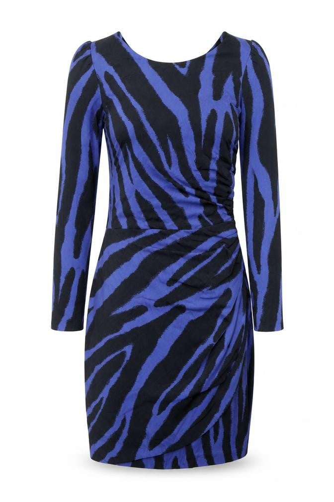 Front view of Reiss Women's Multicoloured Bodycon Dress, size 8