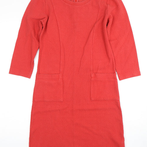 White Stuff Women's Red Knit Dress UK 8
