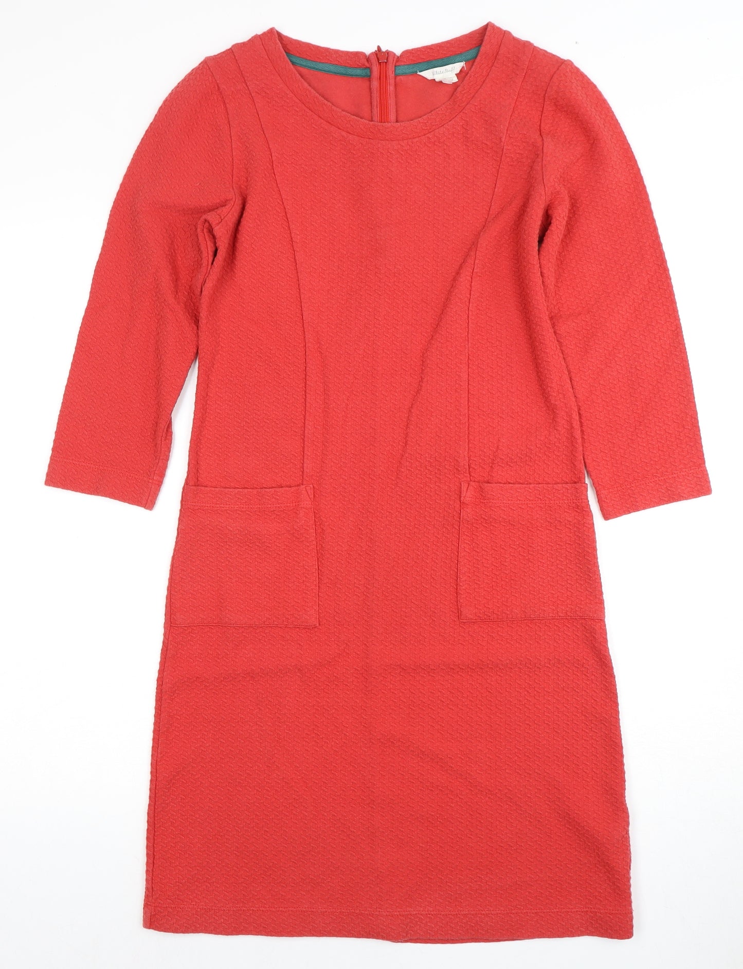 White Stuff Women's Red Knit Dress UK 8
