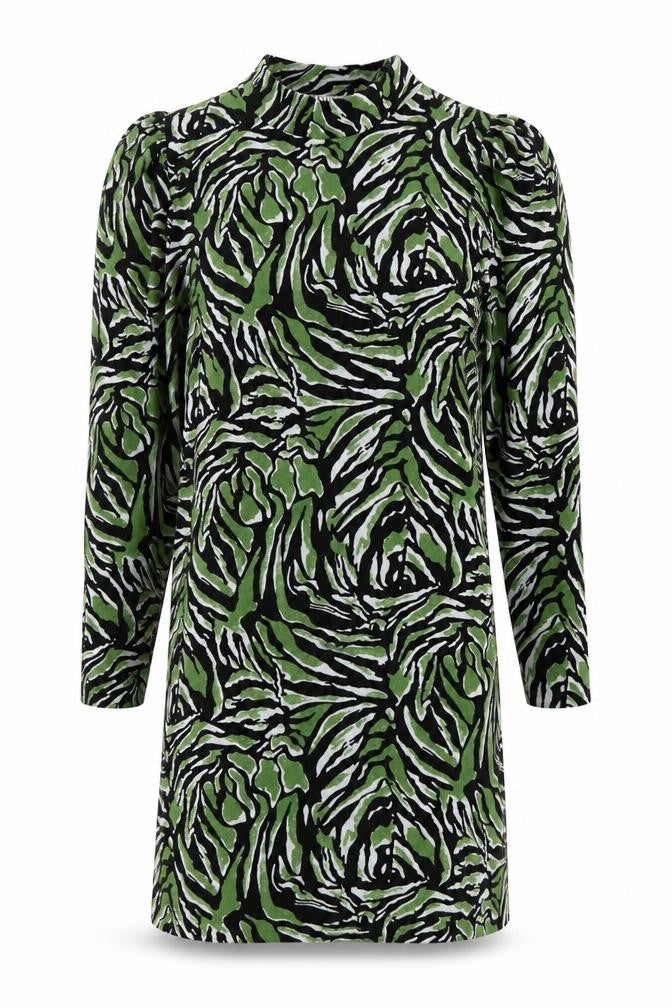LYCIA Women's Multicoloured XL Animal Print Dress