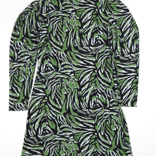 LYCIA Women's Multicoloured XL Animal Print Dress