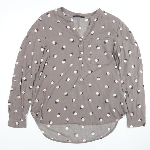Marks and Spencer Women’s Grey Polka Dot Blouse