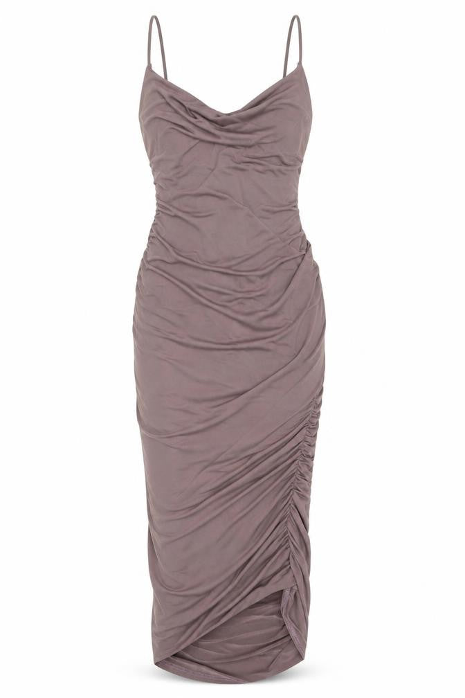 Boohoo Women's Purple Bodycon Dress Size 6