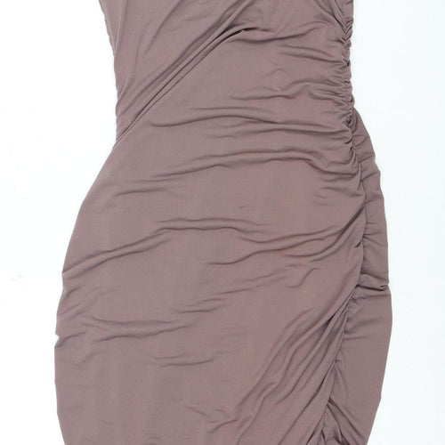 Boohoo Women's Purple Bodycon Dress Size 6