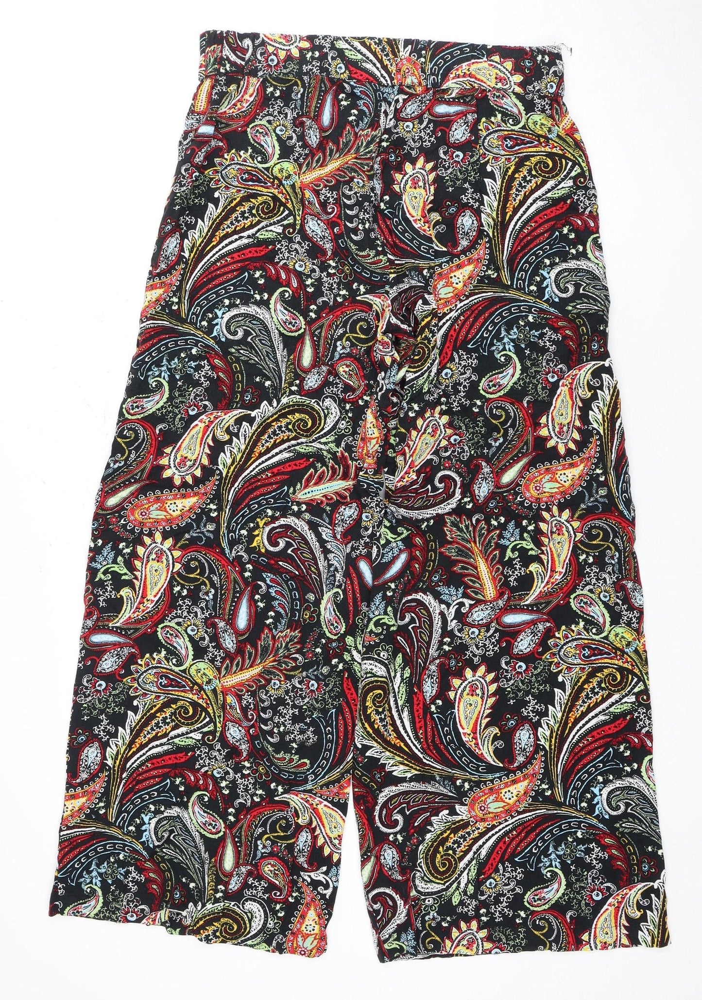 Marks and Spencer Women's Multicoloured Paisley Trousers