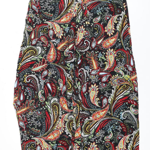 Marks and Spencer Women's Multicoloured Paisley Trousers