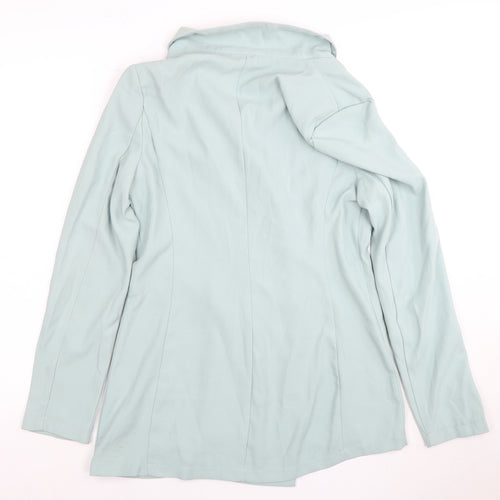 PrettyLittleThing Women's Blue Blazer, UK 8, Collared Casual