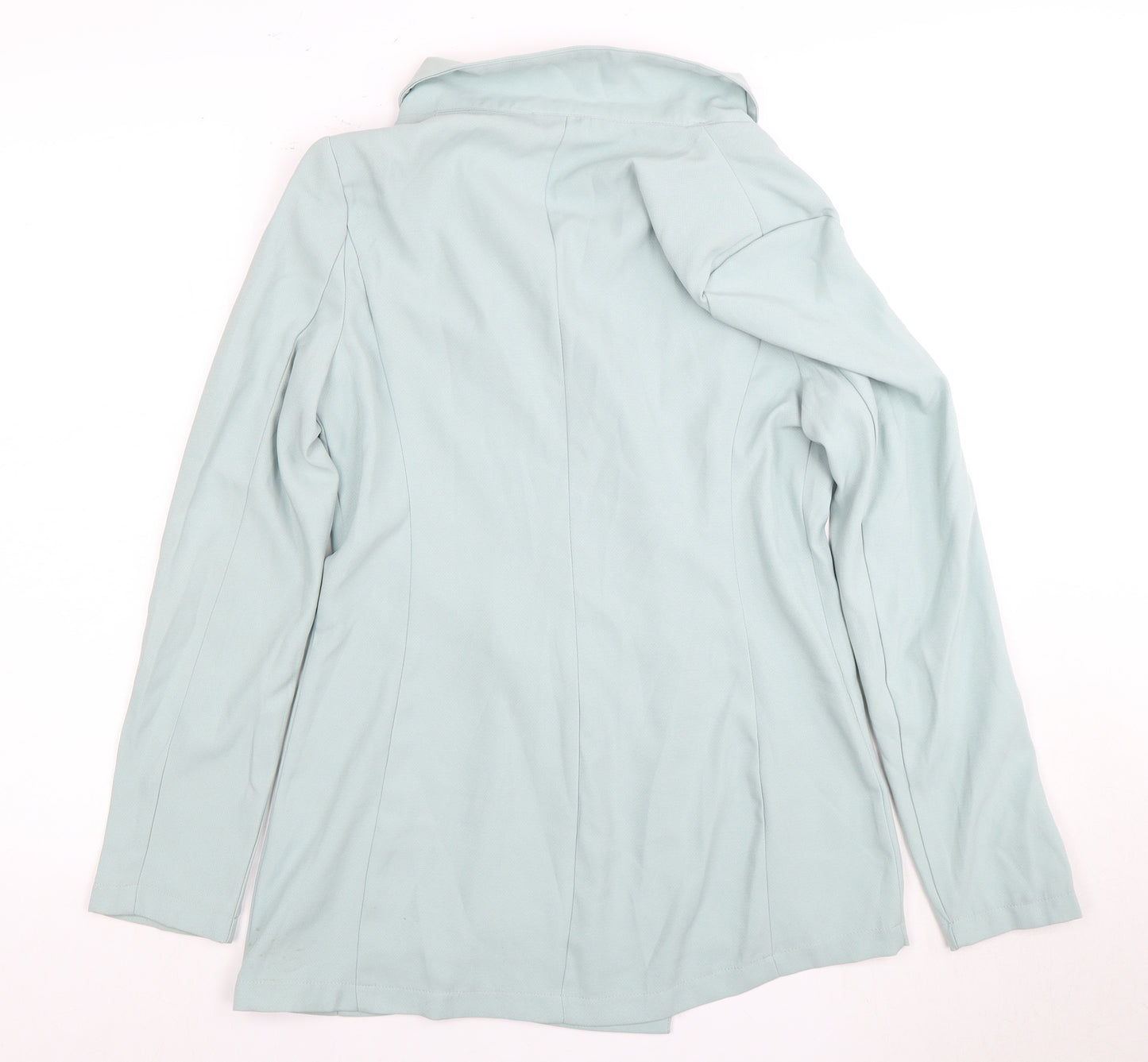 PrettyLittleThing Women's Blue Blazer, UK 8, Collared Casual