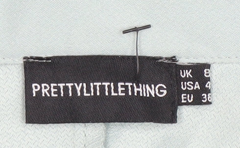 PrettyLittleThing Women's Blue Blazer, UK 8, Collared Casual